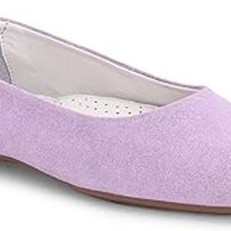 Women Pull on Ballerinas Effortless Style and Comfort Ballet Flats Purple-image-84