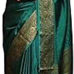 Women's Banarasi Jacquard Kanjivaram Silk Saree with Unstitched Blouse Piece-image-37