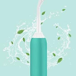 AORDIC 500ML Portable Plastic Retractable Handheld Bidet with Antislip Design, Angled Nozzle Spray & Travel Bag (Green)-image-56