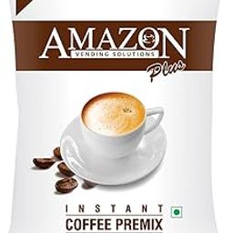 ATLANTIS Amazon 3 In 1 Plus Instant Coffee Premix Powder 1 Kg Packet For Vending Machine And Manual Use-image-6