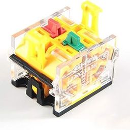 MERISHOPP LA22B-11X/2 Self Locking Push Button Switch 3.5Ã—3Ã—7 cm, All Aluminum Head Oxidation Resistance-16