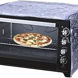 Homestic PVC 3D Printed Microwave Oven Cover, Dustproof Machine Protector Cover,25 LTR. (Grey)-HS43KUBMART26004-image-78