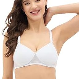 clovia Women's Padded Non-Wired T-Shirt Bra-picture-41
