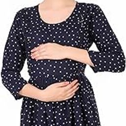 Women's Maternity Nursing Tops with Zip for Feeding Women | Stylish Pregnancy Feeding Tops for Jeans | Feeding Short Kurti for Mothers | Nursing Dress for Women | Rayon.-image-70