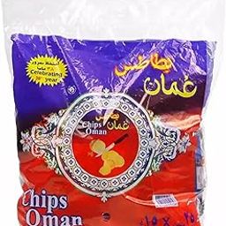 Oman Chips Chilli Flavour Potato Chips, Big Size Jambo Pack 15g (pack of 24) (Imported)-image-65
