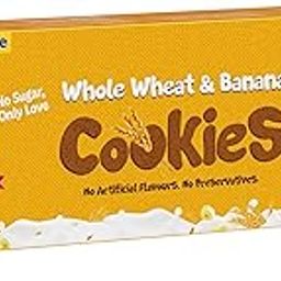BE'BE' BURP Healthy Whole Wheat Cookies for Kids & Family – Made with Banana, Jaggery & Ghee | High-Fibre Digestive Biscuits | No Maida, No Refined Sugar | Perfect for Tiffins, Travel & Snack Time | 150g-image-96
