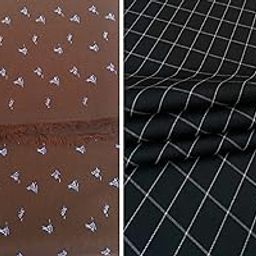 Pri & Su CottLinns Combo of Cotton Printed Shirt Fabric 800046 & Trouser 90027-image-11