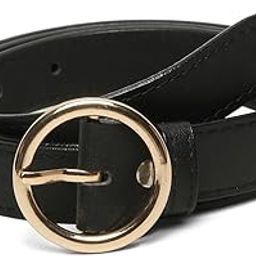 Women's Adjustable Vegan Leather Belt (Black)| Ladies belt for women Any Occasion | Waist Belt for Women up to 38 Inches (Pack of 1)_49a-image-98