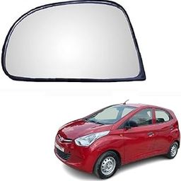 STYCARO - Side Mirror Glass compatible with Hyundai Eon 2011-2019 Era/Magna/Dlite Model (LEFT PASSENGER SIDE)-7