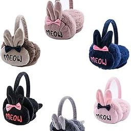 � Unisex Cute Bunny Ear Plush Earmuffs & Ear warmer (Pack of 1)-image-36