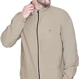 Mens Solid Dri Fit Jacket with Zip Pockets and Inside Net-image-95
