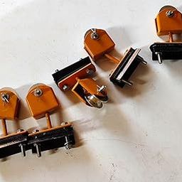 Electrical Cable Carrier Metal Trolley Wheel-picture-42