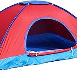 Homecute Outdoor 4 Person Camping Tent Red-image-23