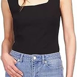 Square Neck Sleeveless Tank Top-12