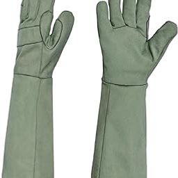 CALANDIS™ 2Pcs Gardening Gloves Rose Pruning Gloves Work Gloves for Safety Work Garden Green | Gardening Gloves | Garden Clothing & Gear | Gardening Supplies | Yard, Garden & Outdoor Living-image-27