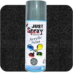 just spray Acrylic Spray Paint Gloss Finish Multipurpose Spray Paint | DIY, Quick Drying Good finish for Metal, Wood, and Walls 400ml (Metallic Ash Grey)-image-12