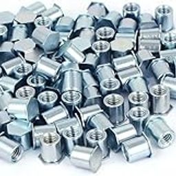3NH® M5x8mm Hex Head Zinc Plated Carbon Steel Blind Self Clinching Standoff 100pcs-image-27
