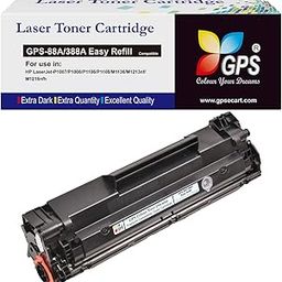GPS Colour Your Dreams 88A / 388A Easy Refill Toner Cartridge for HP CC388A Laserjet P1007, P1008,M1213nf, M1136MFP, M126nw MFP, M1218nfs, M128fw MFP, M128fn MFP, M226dw, M226dn (88A-Easy Refill)-image-97