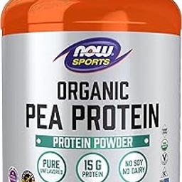 Now Foods ORGANIC PEA PROTEIN (15g Protein, NO Soy, NO Dairy) - 1.5 lbs (680g, Unflavored)-image-8