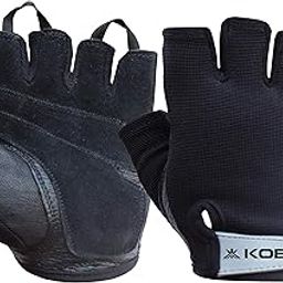 Kobo WTG-48 Weight Lifting Gym Gloves Leather Hand Protector for Fitness Training (Multi Colour)-image-34