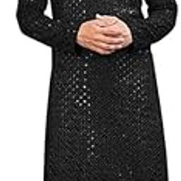 Men's Indian Ethnic Wear Straight Lucknowi Kurta|V-Lucknowi-Kurta-picture-8