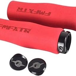 THE STYLE SUTRA® Bike Grips Mountain Bicycle Handlebar Lock On Grips Lightweight Red | Sporting Goods | Cycling | Bicycle Components & Parts | Handlebar Grips Tape & Pads-image-21