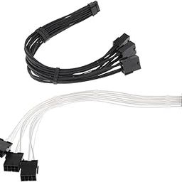 SECRET DESIRE SDR Extension Cables Extender 12+4 Pin to 3 GPU 8Pins 30cm 18AWG for RTX3090Ti black-31
