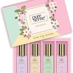 PureSense Into the Bloom Perfume (Vanilla + Mandarin + Jasmine + Rose) Long Lasting Women's Fragrance Gift Set (4x20ml) 80ml-picture-30