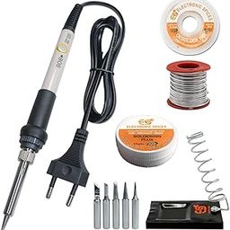 Electronic Spices Combo of 60 watt Soldering Iron Starter kit (5-in-1)-picture-3
