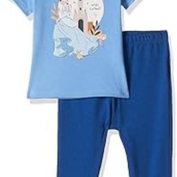 Baby Girls Disney T-Shirt + Jogger 2 Piece Clothing Set||100% Cotton Playful Prints-picture-25