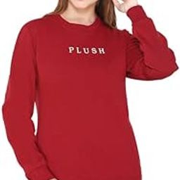 Winter Sweatshirt for Women | Girls Round Neck Full Sleeve Sweatshirts (SW-201)-image-8
