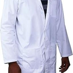 Men Doctor's White Coat Polyester Cotton-image-62