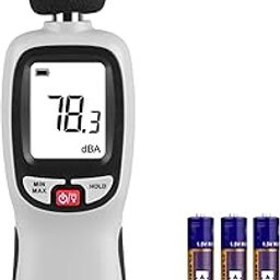 Decibel Meter, Digital Noise Meter, Range 30-130dB(A) db Meter, Portable SPL Meter (Sound Pressure Level Meter), Noise Volume Measuring Instrument-3