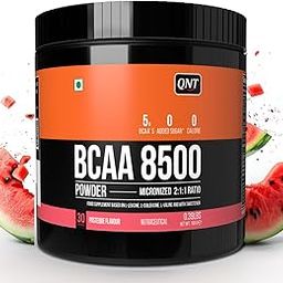 QNT BCAA 8500 | 180g | 30 Servings | Pasteque Flavour | 2500mg L-Leucine, 1250mg L-Isoleucine, 1250mg L-Valine | Hydration & Muscle Recovery Supplement | Pre/Post Workout for Strength & Stamina-image-30
