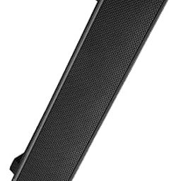 Sunicon USB Wired Stereo Soundbar,Music Player Bass Surround Sound Box 3.5mm Input for PC Cellphones for Home Theater (Black)-21