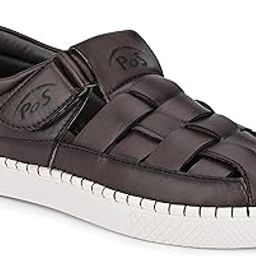 POS Men’s Outdoor Sandals Synthetic Leather Sandal for men-picture-37