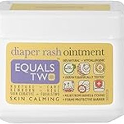 EQUALSTWO Baby Diaper Rash Ointment With Zinc Oxide, 50gm, 100% Natural Anti Rash for Babies, Nappy Rashfree for New Born, PH 5.5, Hypoallergenic Dermatologically Tested, Pack 1-image-2