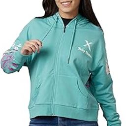 Womens Agate Green Hoody-image-75