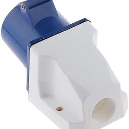 CALANDIS 3 Pin Angled Surface Wall Socket 220-250V 2P+E Waterproof Ip44 32A-image-3