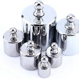 205G Calibration Weights 7 Piece Standard Weights Kit Jewelry Calibration with Storage Case for Lab and Education-image-71
