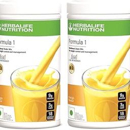 Herbalife formula 1 Nutritional Shake - 1 kg (Mango, Pack of 2)-13