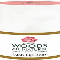 Woods All Natural Lush Lip Balm For Natural Pink Lips, Nourishment, Dark And Chapped Lips With Vitamin E, Shea Butter and Jojoba Oil | Lip Protection & Nourishment | LipBalm with SPF | 10gm - 02 Cosmopolitan-29