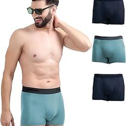 Men's Underwear Micromodal Airsoft Trunk – Ultra Soft, Sweat Proof, Anti-Bacterial, No Itch & No Chafing Fabric (Pack of 4) | Mens Underwear Combo Pack of 4-picture-41