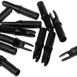 ATORSE 3x12 Pieces Plastic Archery Arrow Nocks for Arrows ID 6.2mm Black- Sporting Goods- Outdoor Sports- Archery- Arrows & Parts- Nocks-image-5