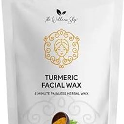 The Wellness Shop - Turmeric Facial Wax Powder , 5 Min Painless Natural Face Hair Removal Waxing Powder, Easy To Use At Home| Facial wax powder for woman (100G)-12
