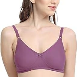 LINA Double Layered Moulded Cup Bra for Women, Comfortable and High Support Regular Fit Bra-picture-55