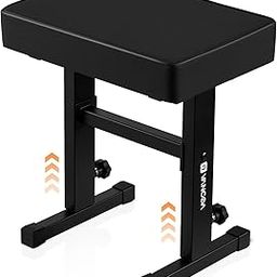 Vangoa Piano Bench, Adjustable Music Keyboard Bench Stool Seat with Black Padded Cushion for Keyboard Piano, Professional Heavy Duty Piano Stool Chair with PU Leather for Musicians, PB-1-image-63