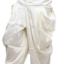 Men's Cream/Couls/Shalwar In Dupion Silk-picture-46