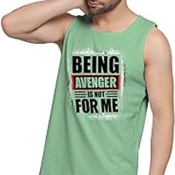 avenger Gym Vest Printed Tank Top Bat Vests Mens Gymwear Sando Fabric 100% Cotton sleeveless Vest Sando_(DS-SDO-05)-image-42
