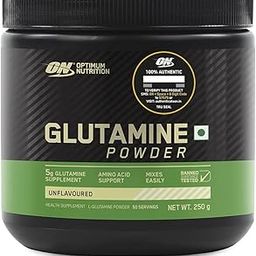 Optimum Nutrition L-Glutamine Powder, Amino Acid Support & Muscle Recovery, 5g Glutamine per serve, 250 Gram,Pack of 50 Serves-16